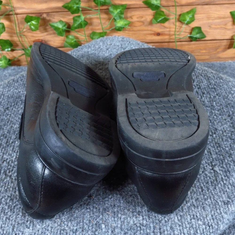 Stafford‎ Tyler Men Loafer Size 9.5 M Business Casual Dress Shoes Black Leather